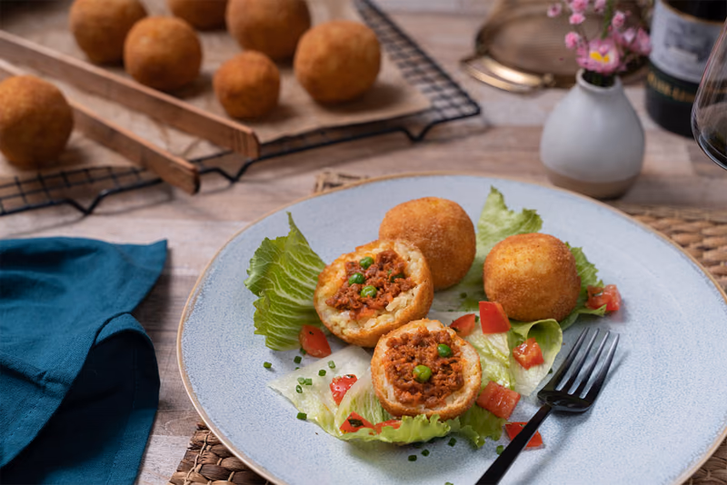 Maggi Arancini di Riso, editoriale Foodfotografie