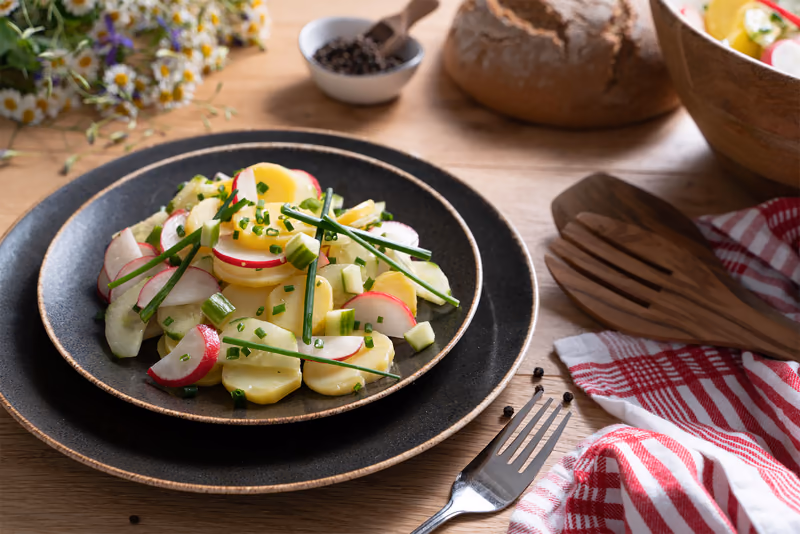 Maggi Kartoffelsalat, Rezeptmotiv für Kampagne